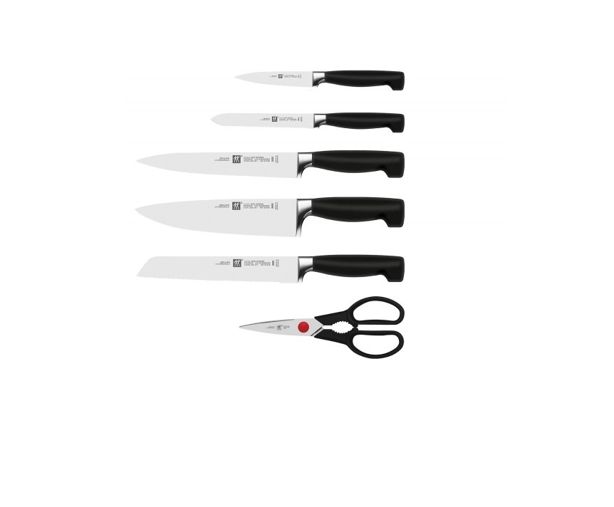 Zwilling Набір ножів з 6 предметів Four Star | https://grandposuda.com.ua