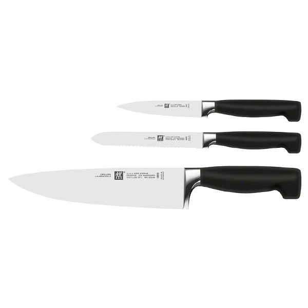 Zwilling Набор ножей 3 предмета Four Star | https://grandposuda.com.ua