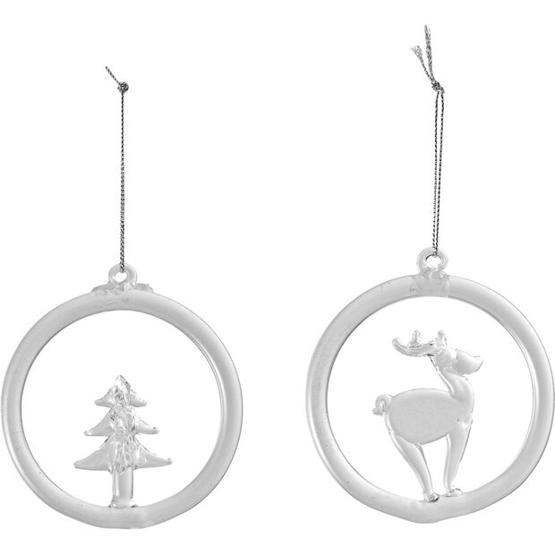 Villeroy & Boch Украшения для елки «Елка и олень» 8,5 см Christmas Decoration | https://grandposuda.com.ua