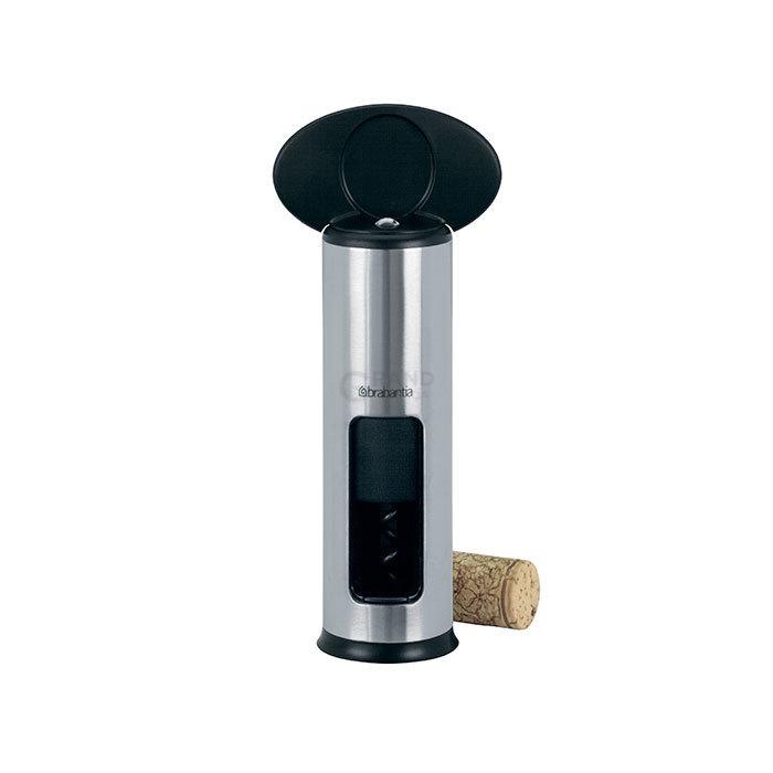 Brabantia Штопор в подарунковій упаковці 17,5х7,4х4,4 см матовий сталевий Classic | https://grandposuda.com.ua