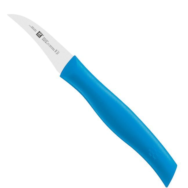 Zwilling Нож для чистки овощей, 6 см голубой Twin Grip | https://grandposuda.com.ua