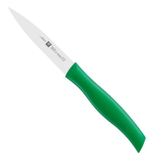 Zwilling Нож для чистки овощей, 10 см зеленый Twin Grip | https://grandposuda.com.ua