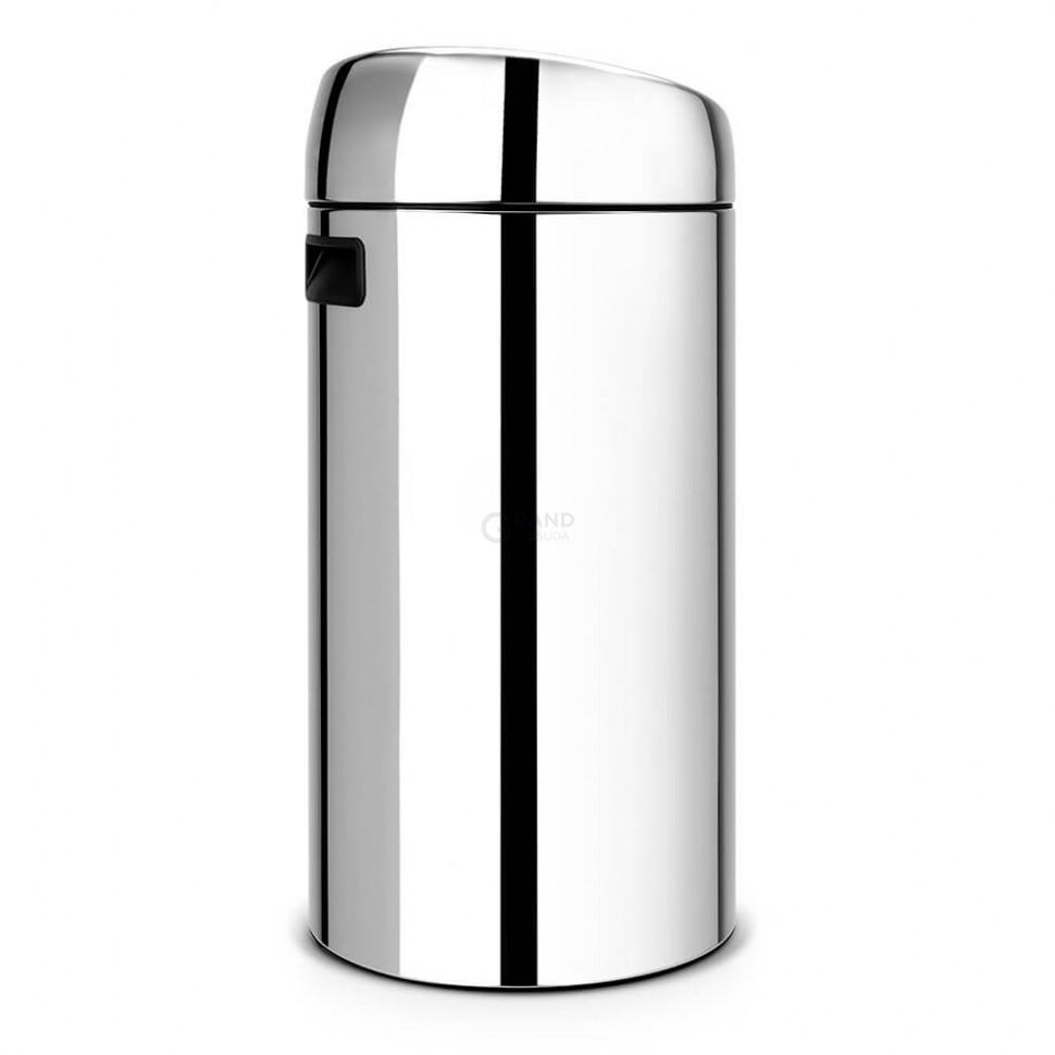Brabantia Мусорный бак 45 л глянцевая сталь Touch Bin | https://grandposuda.com.ua