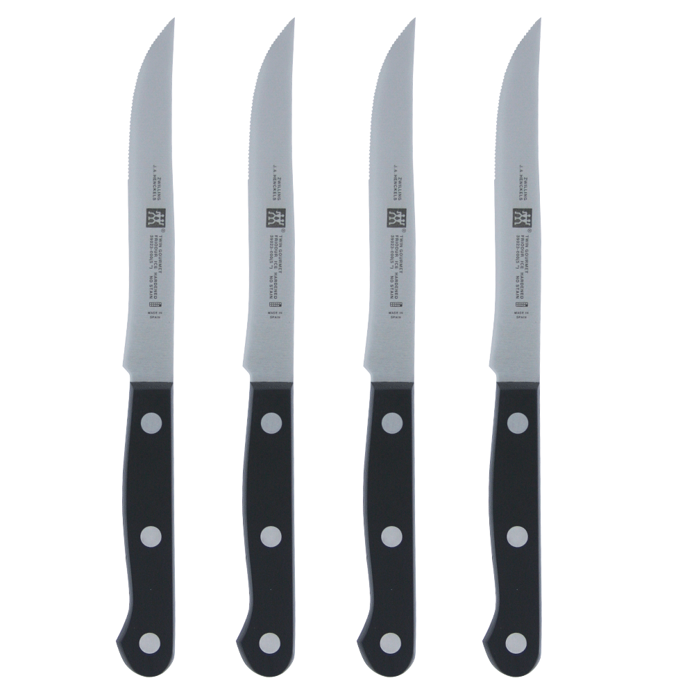 Zwilling Набор ножей для стейка 4 предмета Twin Gourmet | https://grandposuda.com.ua