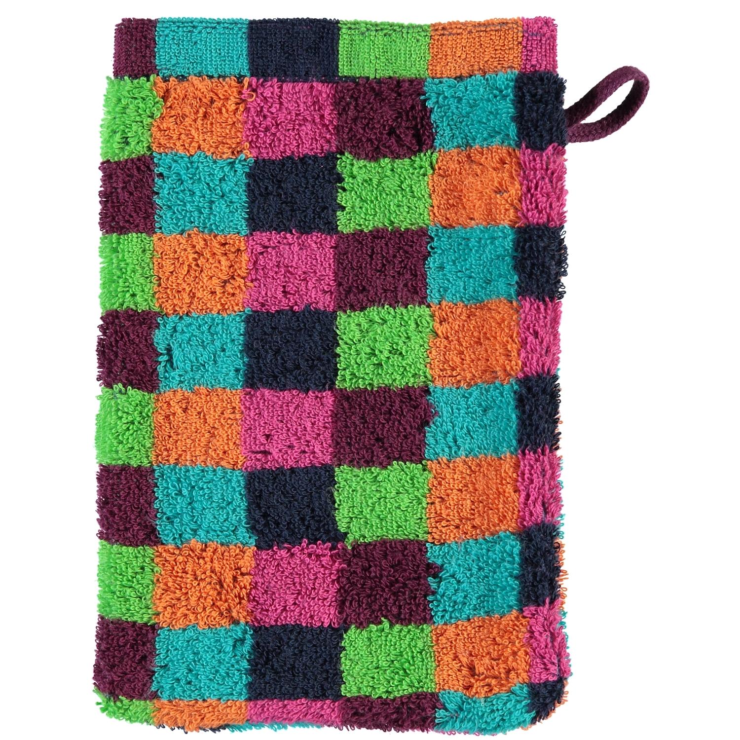 Мочалка-варежка 16 х 22 см Multicolor Karo Lifestyle Cawo | https://grandposuda.com.ua