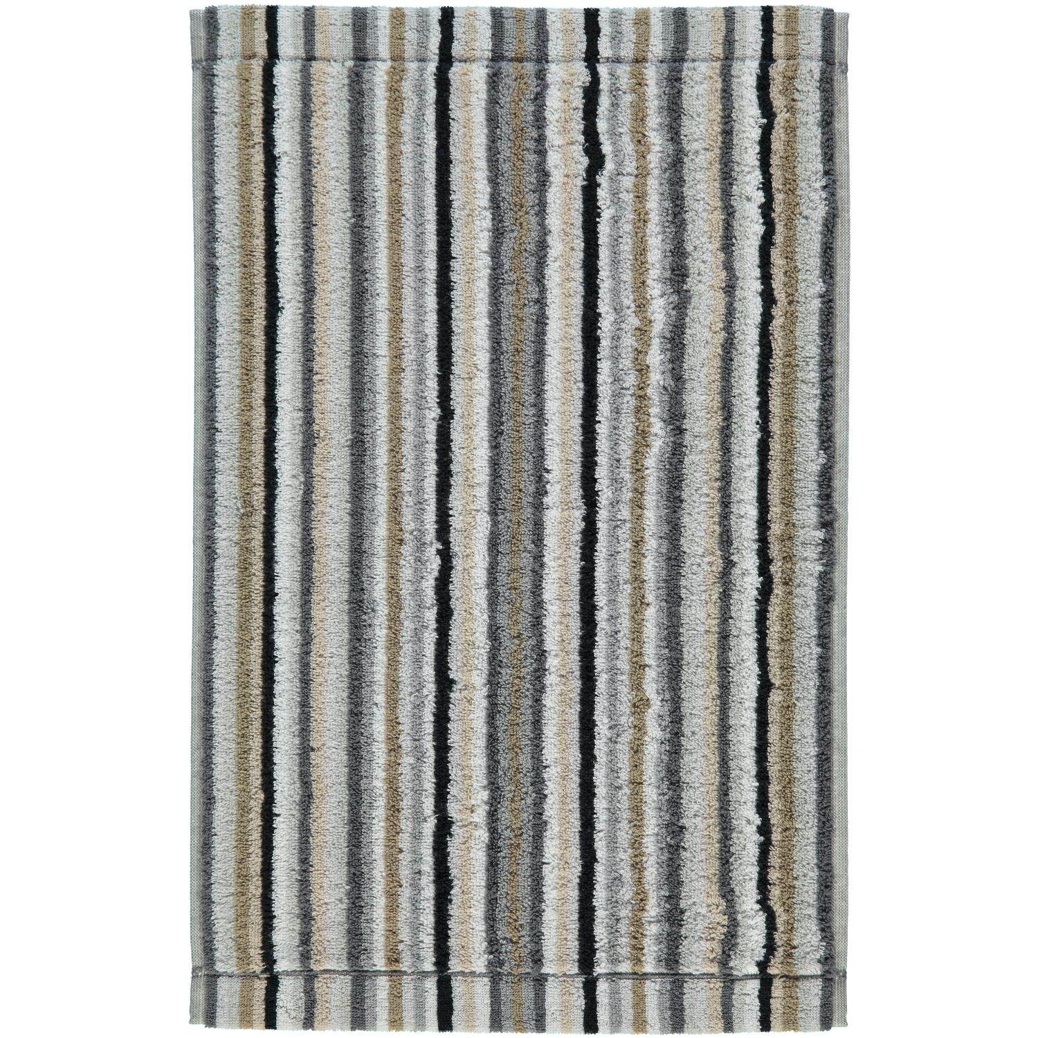 Полотенце гостевое 30 х 50 см Kiesel Stripes Lifestyle Cawo | https://grandposuda.com.ua