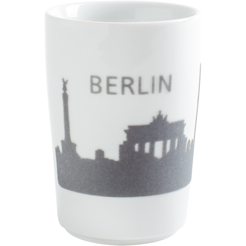Kahla Кружка 0,35 л Touch! Skyline Berlin gray | https://grandposuda.com.ua