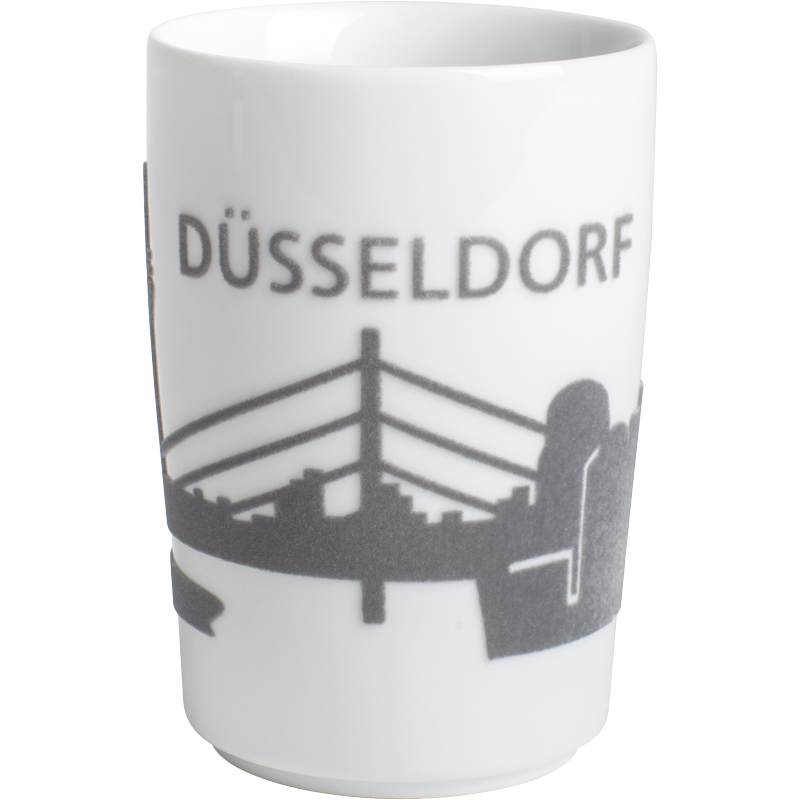 Kahla Кружка 0,35 л Touch! Skyline Dusseldorf gray | https://grandposuda.com.ua