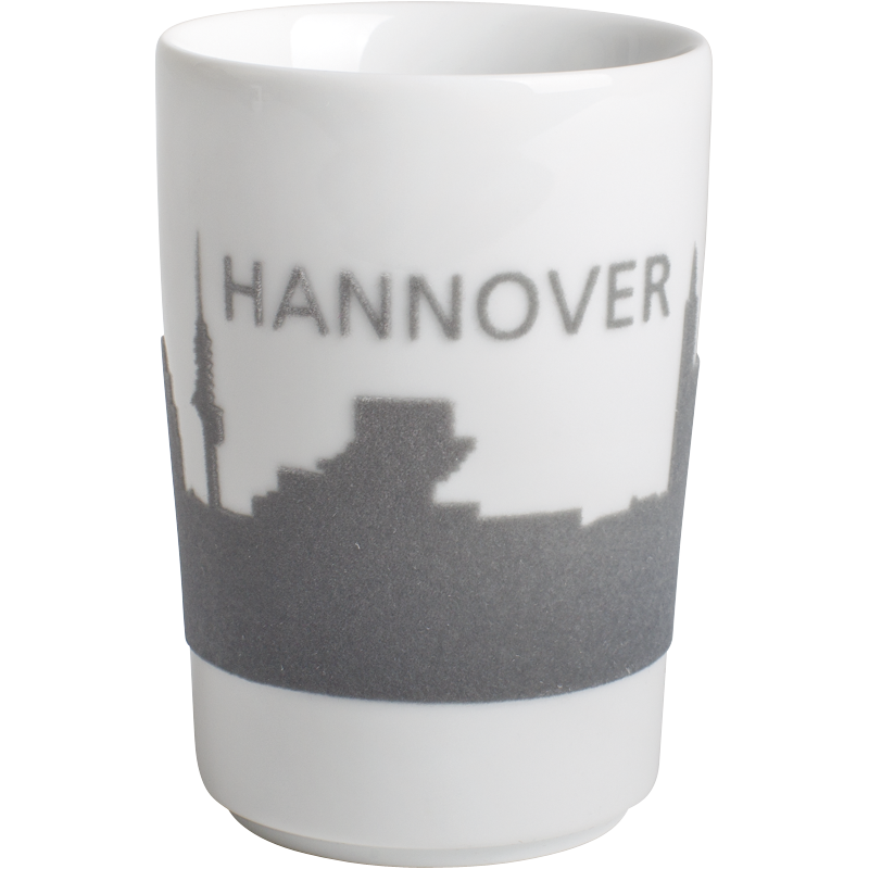 Kahla Кружка 0,35 л Touch! Skyline Hannover gray | https://grandposuda.com.ua