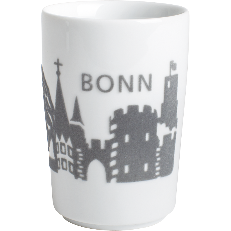 Kahla Кружка 0,35 л Touch! Skyline Bonn gray | https://grandposuda.com.ua