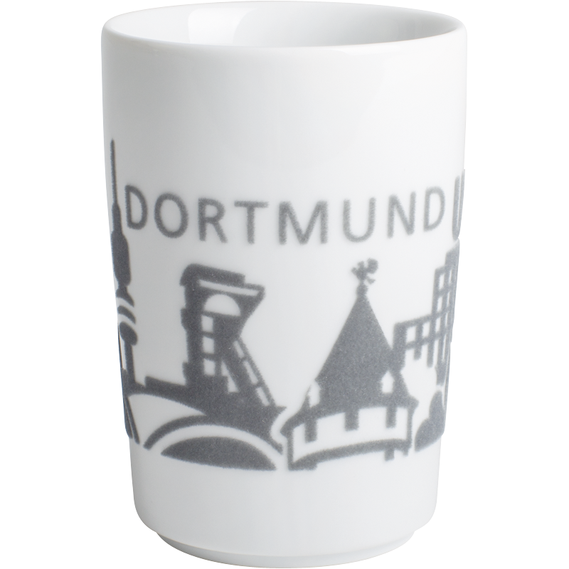 Kahla Кружка 0,35 л Touch! Skyline Dortmund gray | https://grandposuda.com.ua