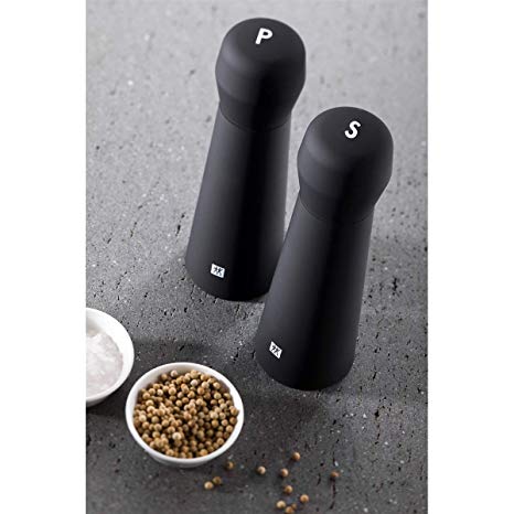 Zwilling Мельница для перца 19 см черная Spices | https://grandposuda.com.ua