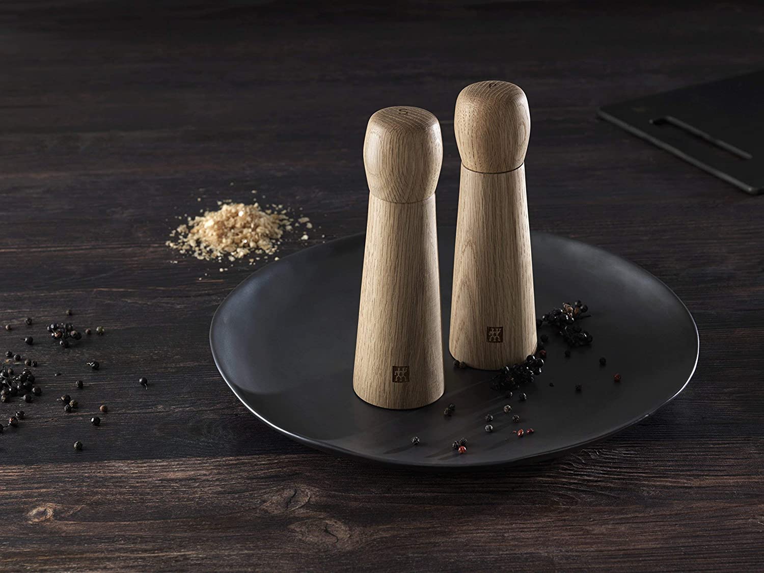 Zwilling Млин для солі 19 см коричнева Spices | https://grandposuda.com.ua