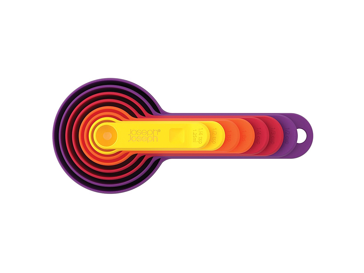 Joseph Joseph Мерные стаканчики 8 предметов Multicolor Nest Measure | https://grandposuda.com.ua
