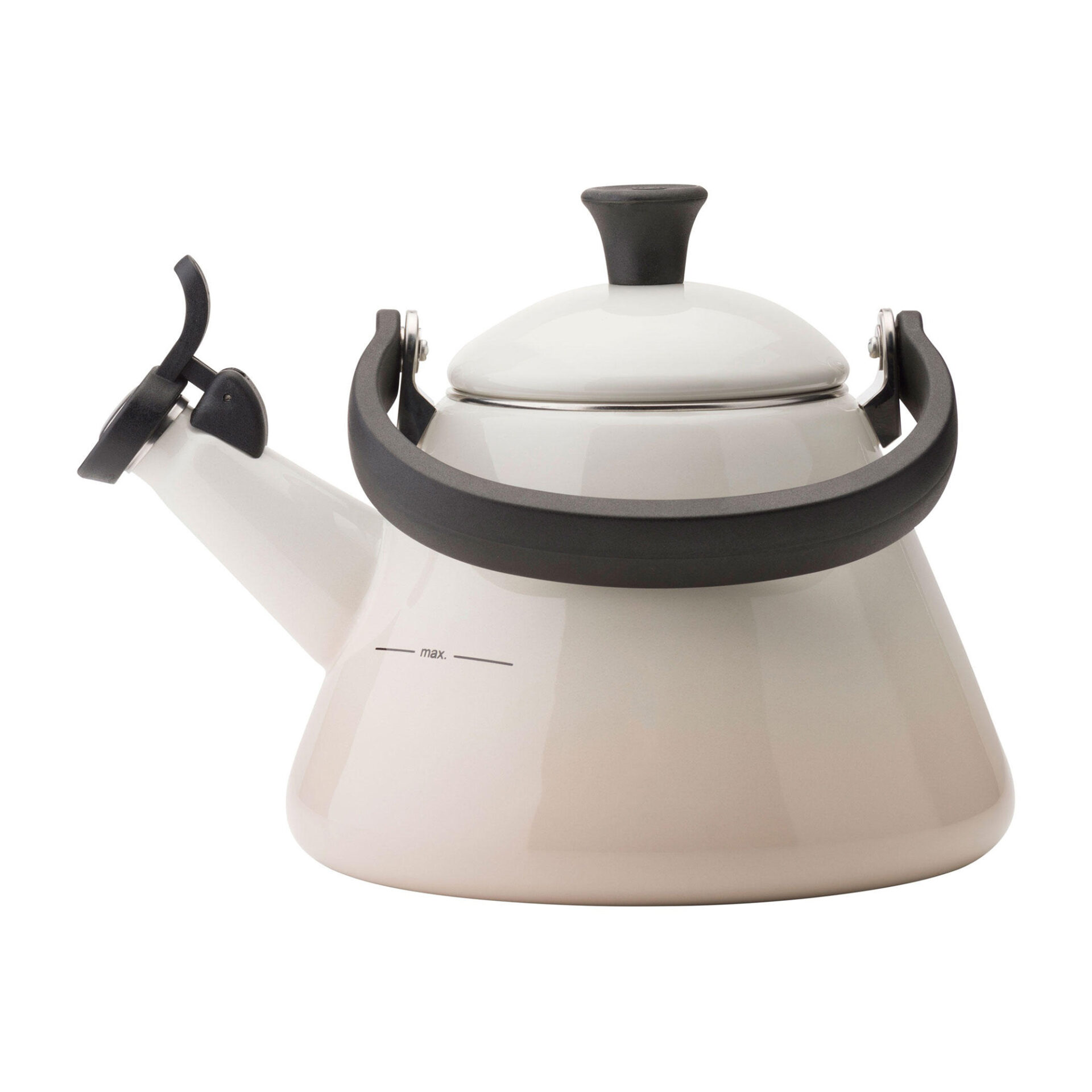 Le Creuset Чайник 1,6 л. Meringue | https://grandposuda.com.ua