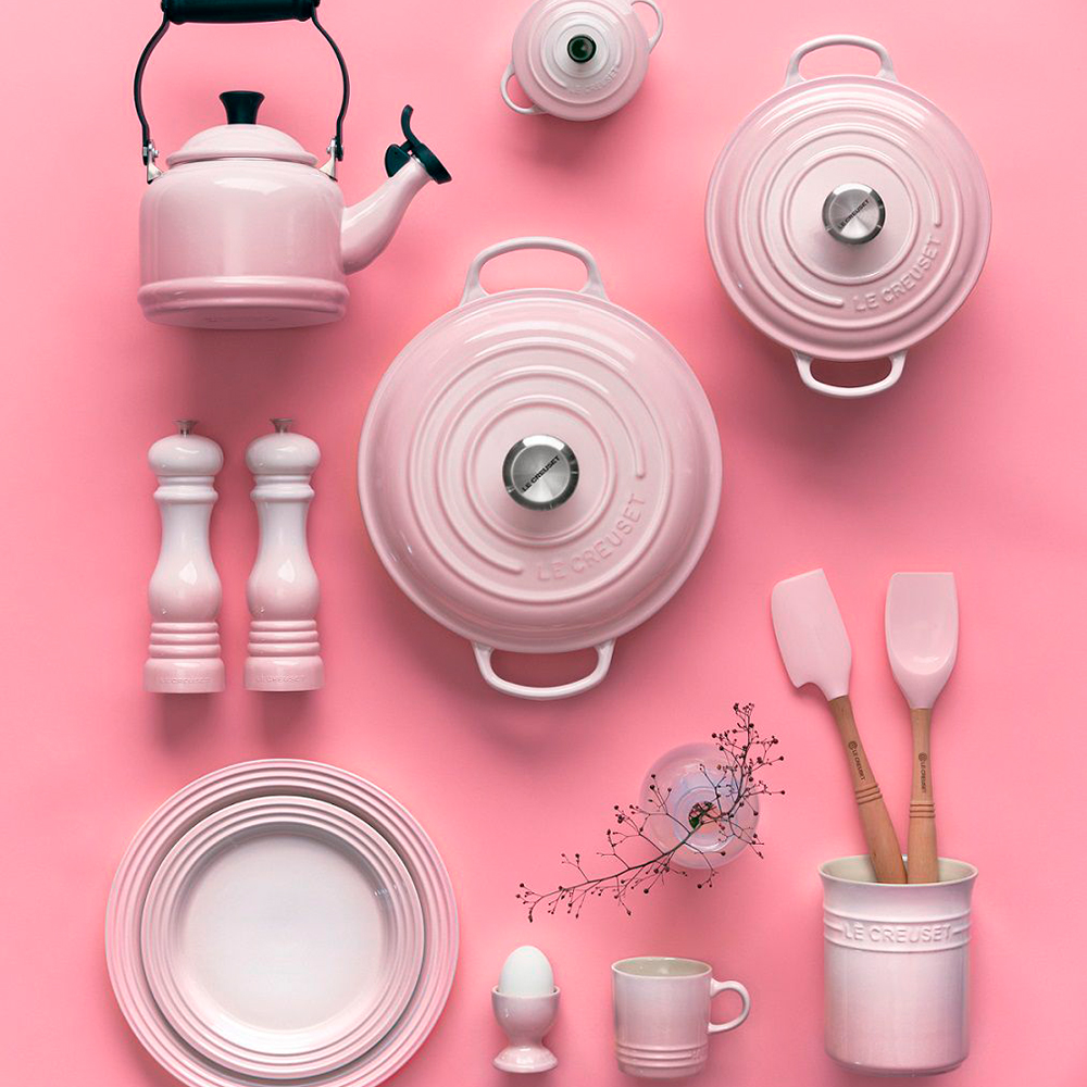 Le Creuset Чайник 1,1 л. Demi Shell Pink | https://grandposuda.com.ua