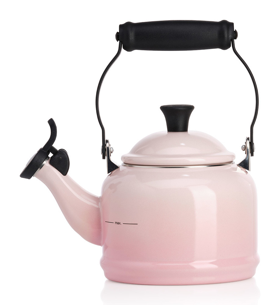 Le Creuset Чайник 1,1 л. Demi Shell Pink | https://grandposuda.com.ua