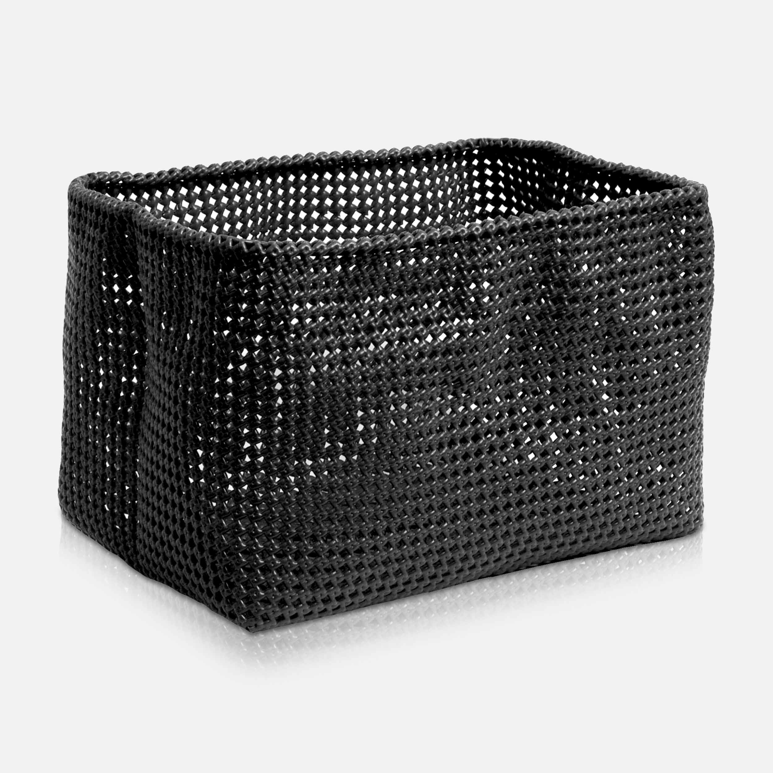 Корзина 8 л черная Tube Möve | https://grandposuda.com.ua