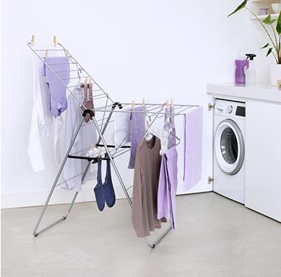 Brabantia Сушилка для белья напольная 20 м серая Наngon | https://grandposuda.com.ua