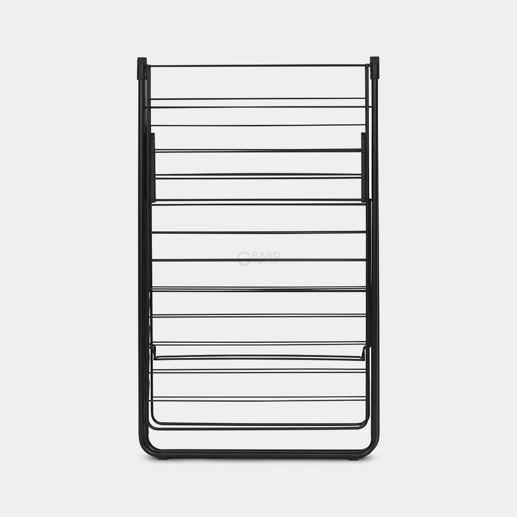 Brabantia Сушилка для белья напольная 25 м черная матовая Наngon | https://grandposuda.com.ua