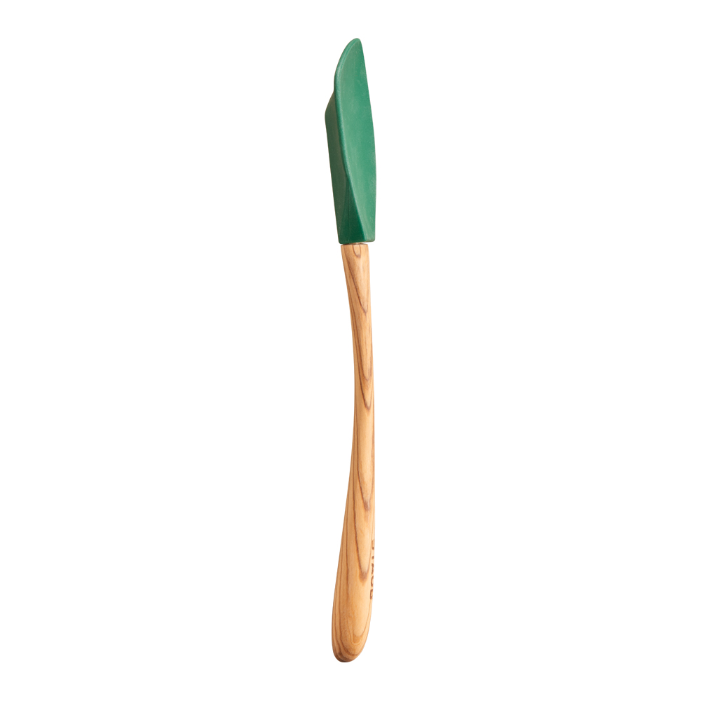 Staub Лопатка-ложка силіконова 30 см Basil | https://grandposuda.com.ua