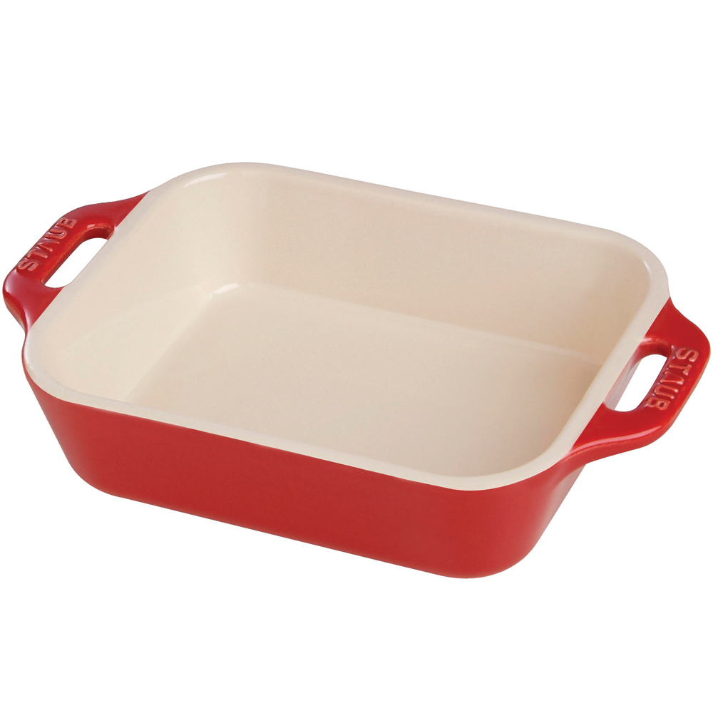 Staub Форма для запікання прямокутна 19 х 15 см Cherry | https://grandposuda.com.ua
