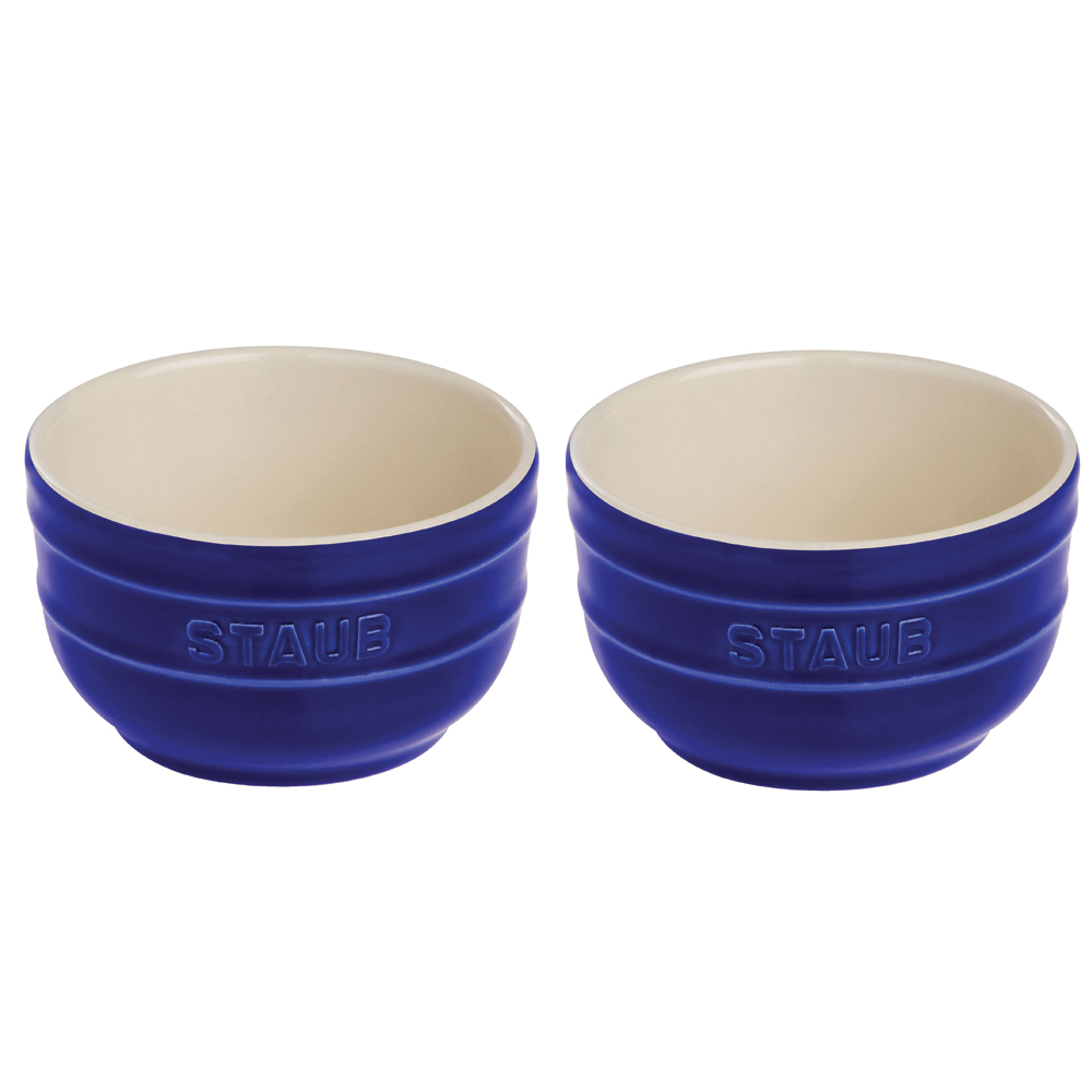 Staub Піала 9 см набір 2 предмета Dark Blue | https://grandposuda.com.ua