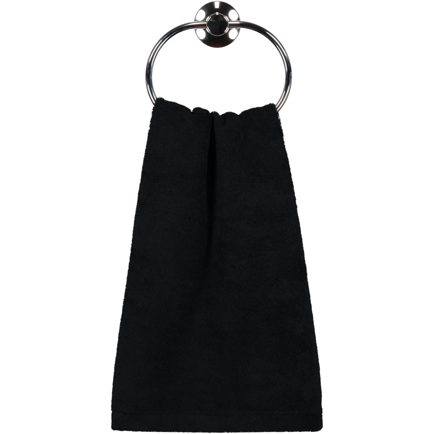 Полотенце для рук 50 х 100 см Black Lifestyle Cawo | https://grandposuda.com.ua