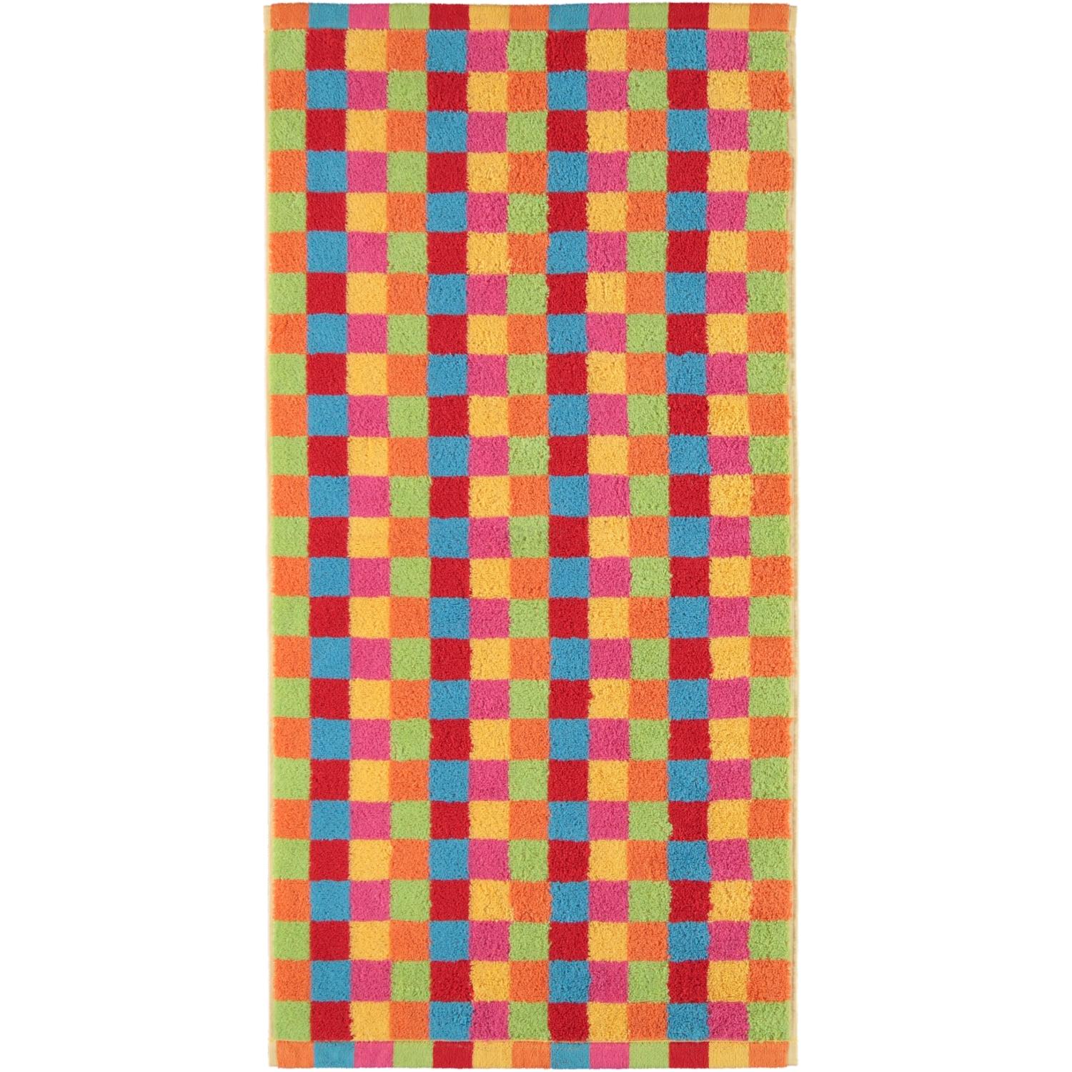 Полотенце для рук 50 х 100 см Multicolor Cube Karo Lifestyle Cawo | https://grandposuda.com.ua