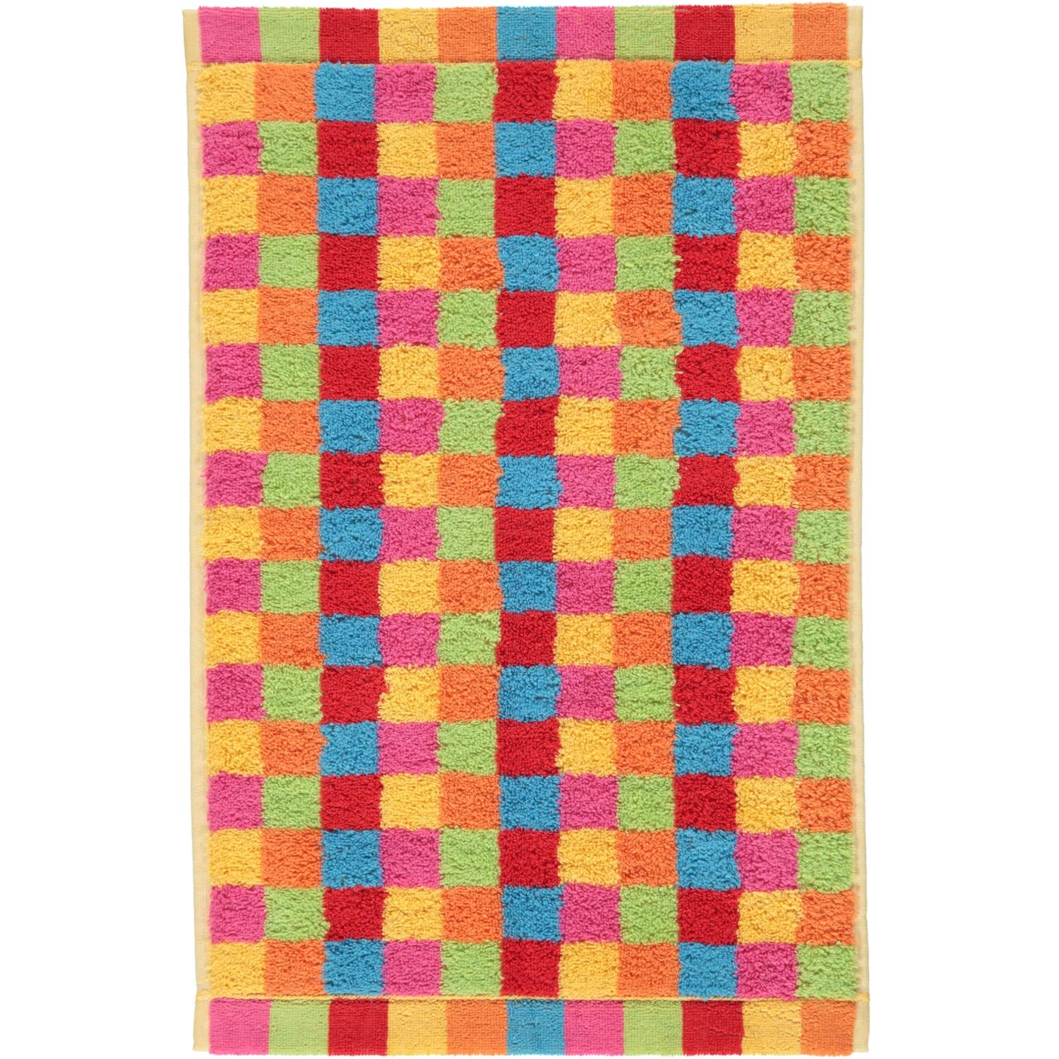 Рушник гостьовий 30 х 50 см Multicolor Cube Karo Lifestyle Cawo | https://grandposuda.com.ua