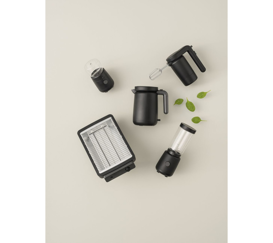 STELTON Тостер 33х22х7 см, чорний RIG-TIG FOODIE | https://grandposuda.com.ua