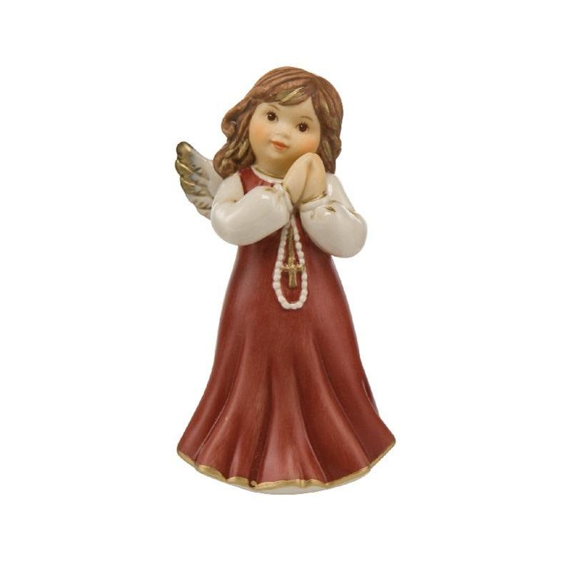 Goebel Фигурка “Я верю в тебя” “Weihnachtsengel bordeaux Engelsfiguren” | https://grandposuda.com.ua