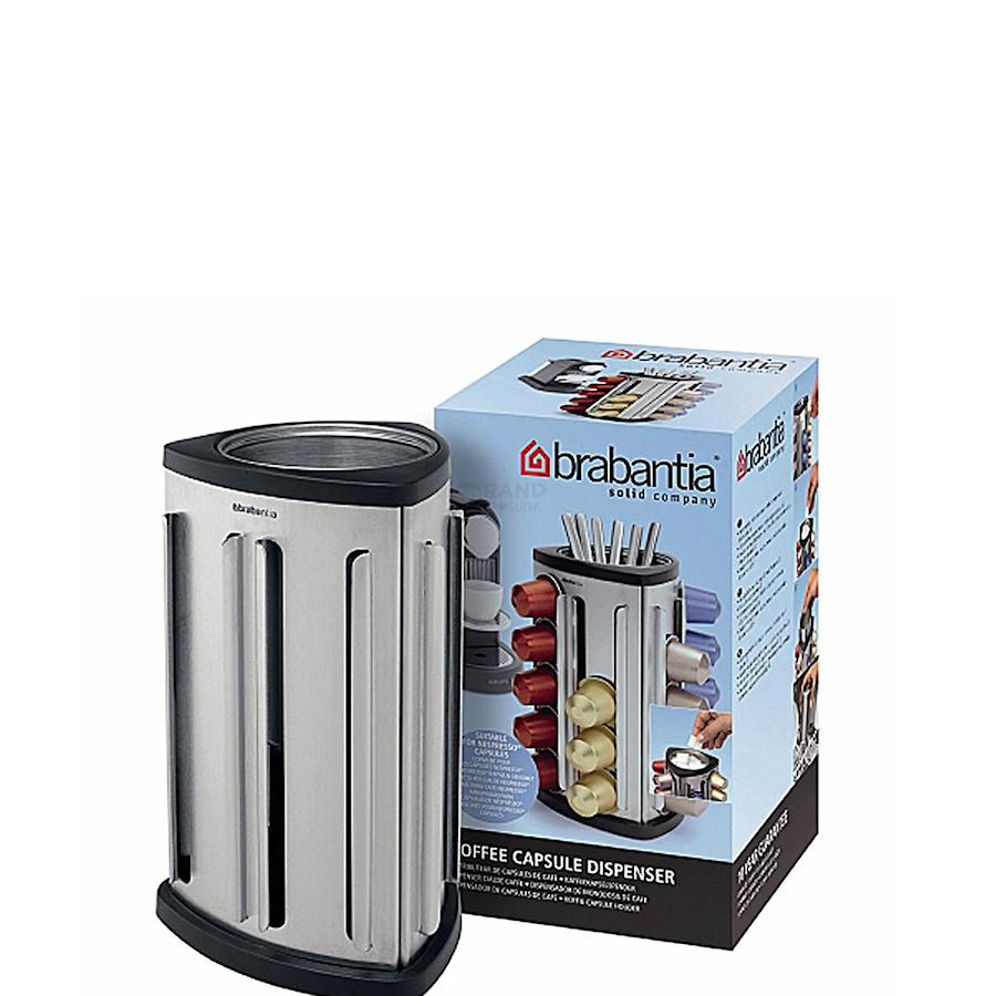Brabantia Диспенсер для зберігання кавових капсул Nespresso | https://grandposuda.com.ua