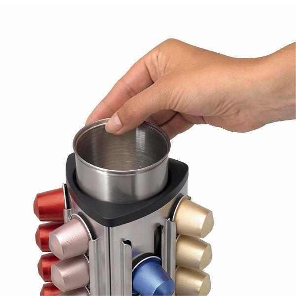 Brabantia Диспенсер для зберігання кавових капсул Nespresso | https://grandposuda.com.ua