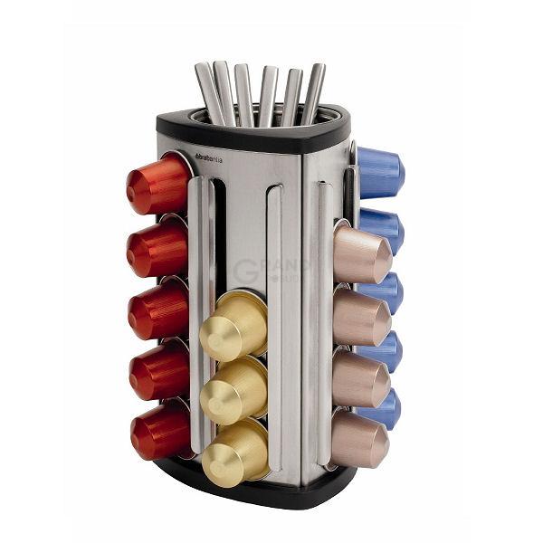 Brabantia Диспенсер для зберігання кавових капсул Nespresso | https://grandposuda.com.ua
