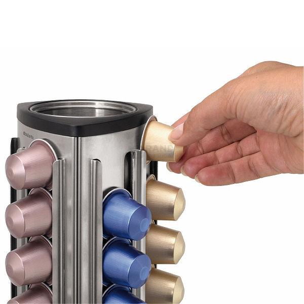 Brabantia Диспенсер для зберігання кавових капсул Nespresso | https://grandposuda.com.ua