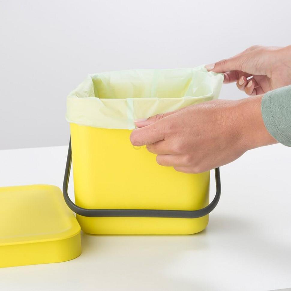 Brabantia Пакеты для мусора биорозлагаемые, 6 л, размер 