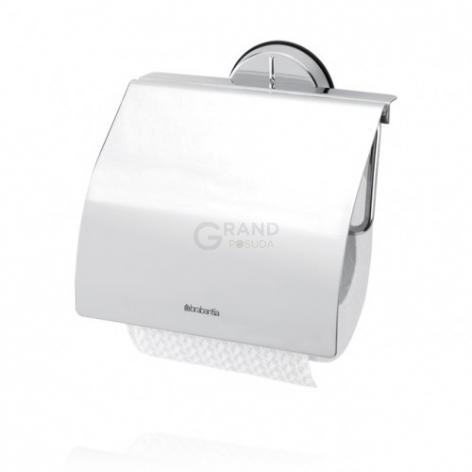 Brabantia Держатель для туалетной бумаги глянцевый стальной Profile | https://grandposuda.com.ua