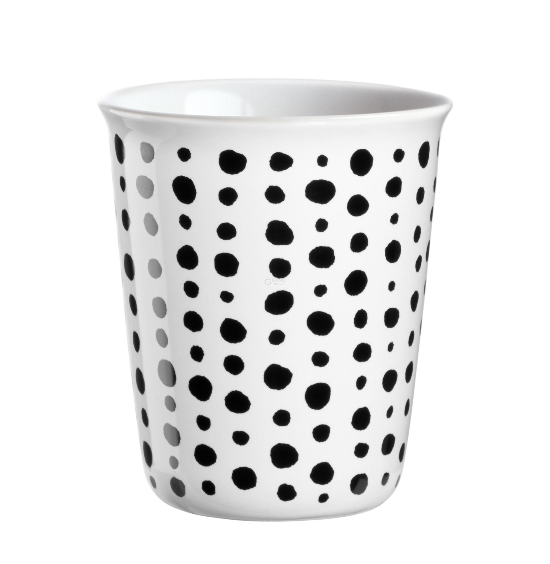 ASA-Selection Чашка для эспрессо / мокко 0,1 л белая черные пятна Coppetta | https://grandposuda.com.ua
