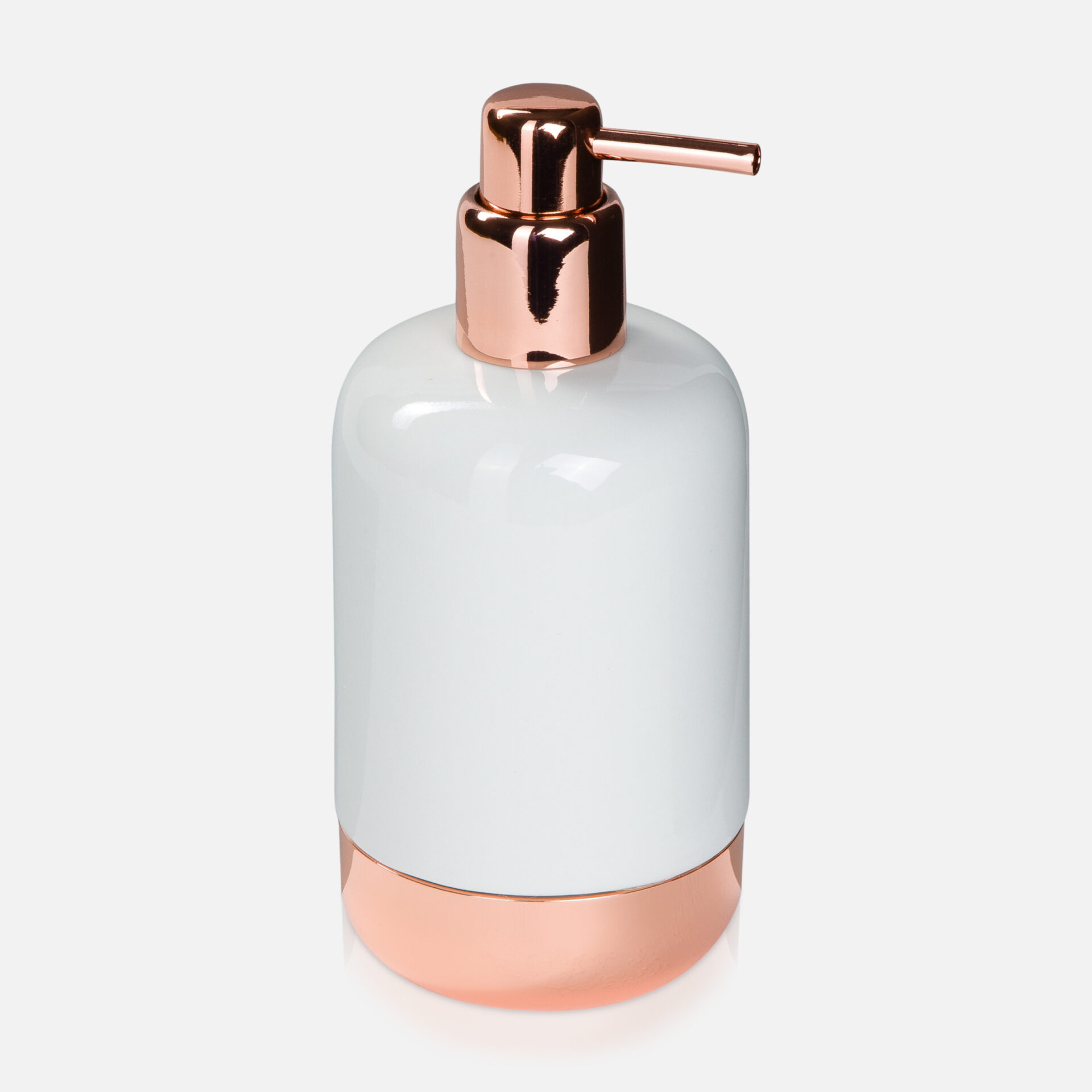 Диспенсер для мила білий Copper Möve | https://grandposuda.com.ua