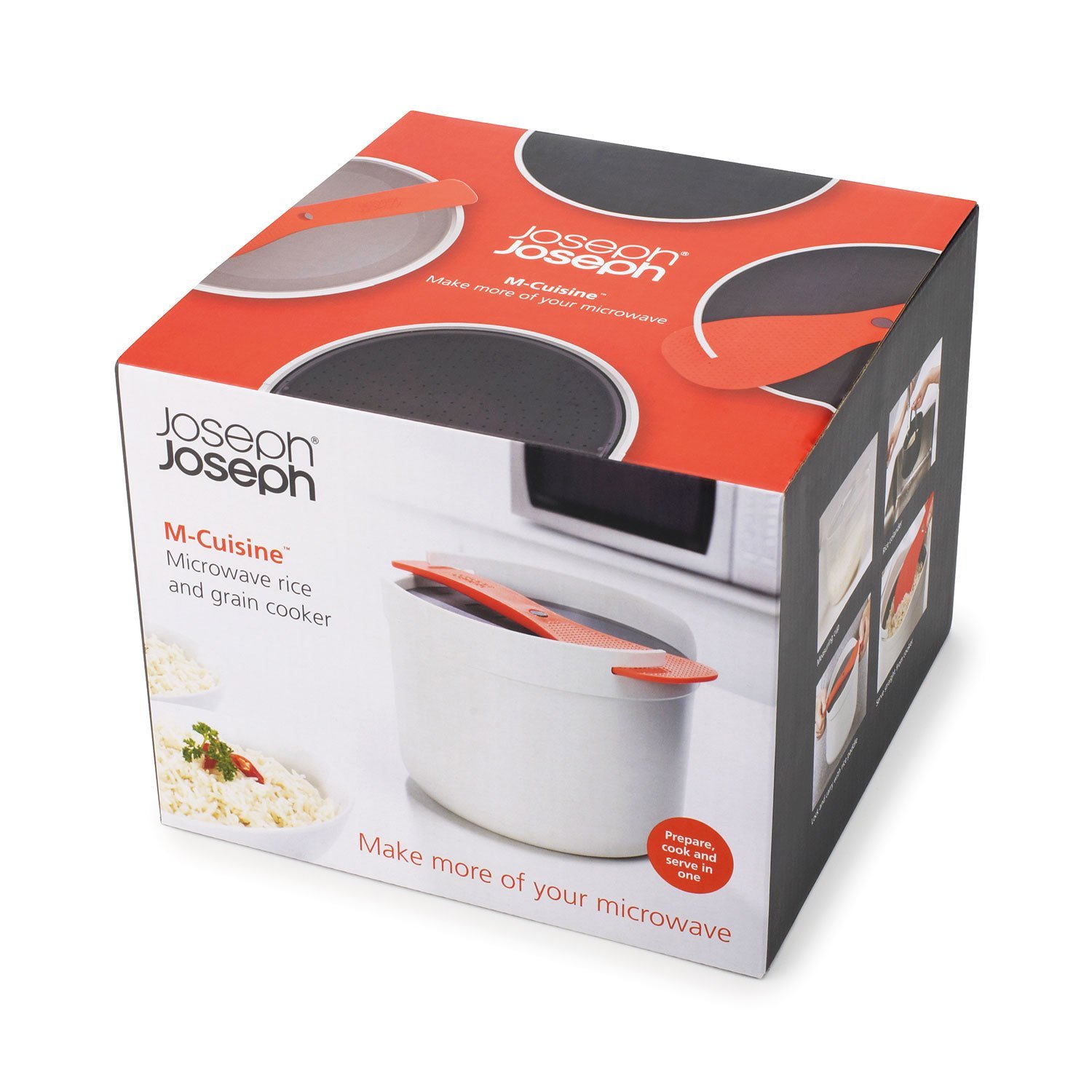 Joseph Joseph Рисоварка для мікрохвильовки 2.0 л M-Cuisine | https://grandposuda.com.ua