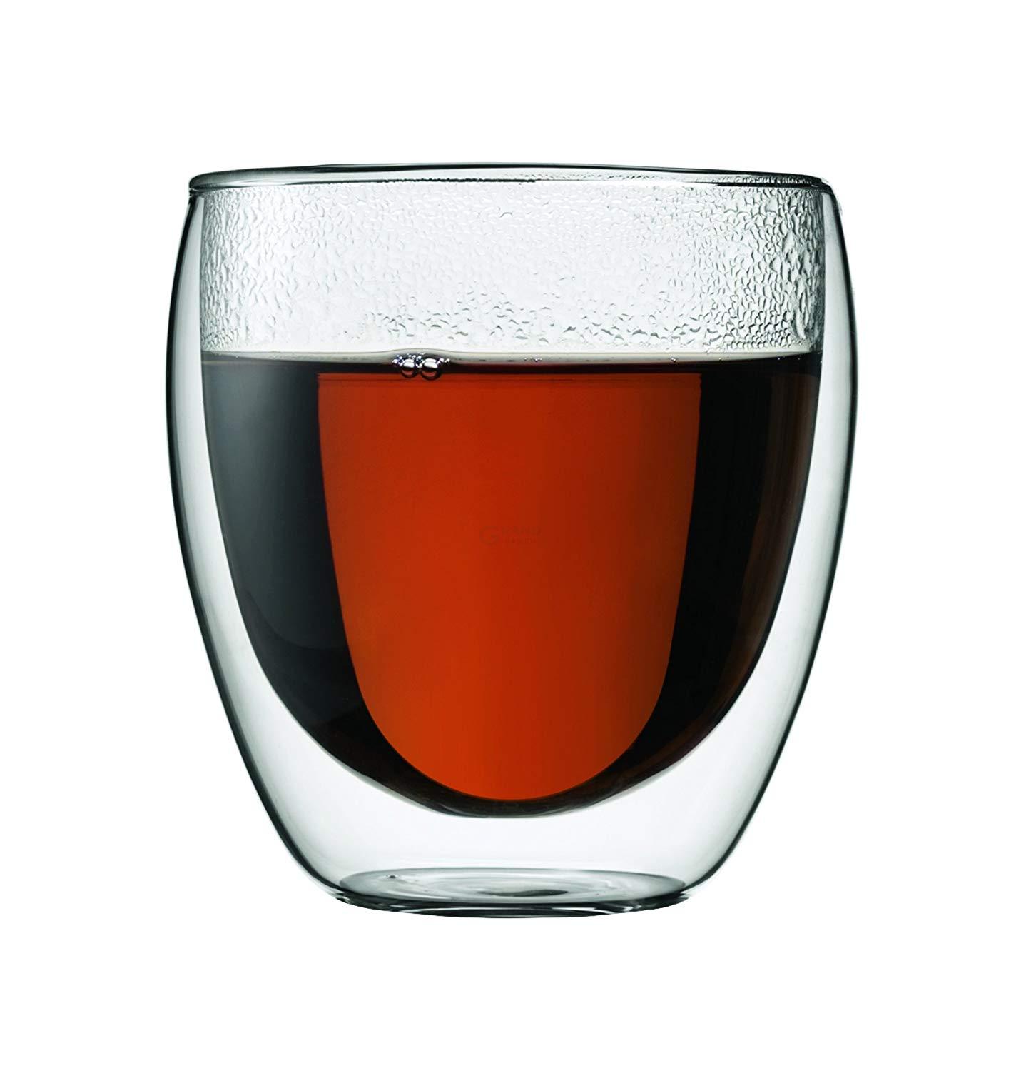 Bodum Набір склянок з подвійними стінками, 0,25 л, 6 предметів, Pavina | https://grandposuda.com.ua