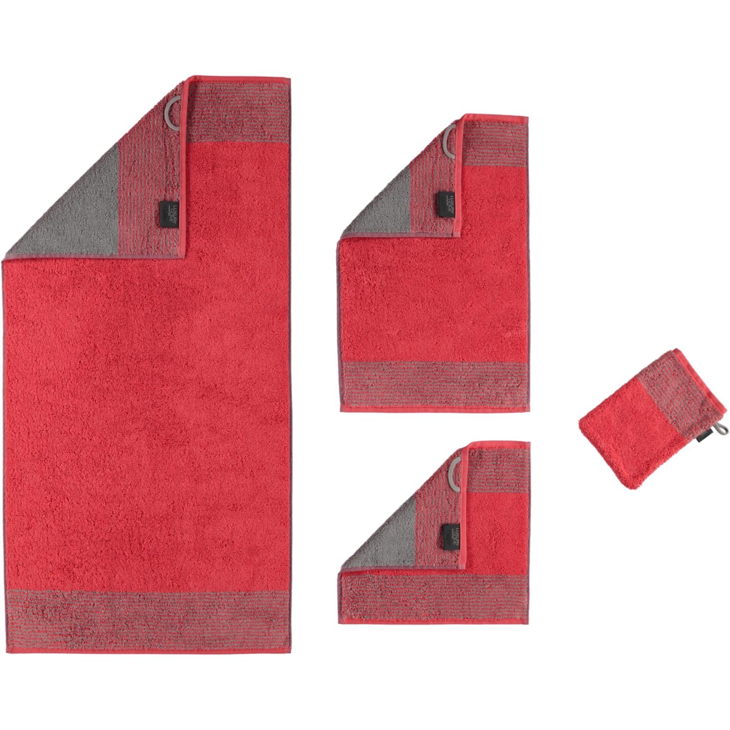 Рушник для рук 50 х 100 см Rot Two-Tone Cawo | https://grandposuda.com.ua