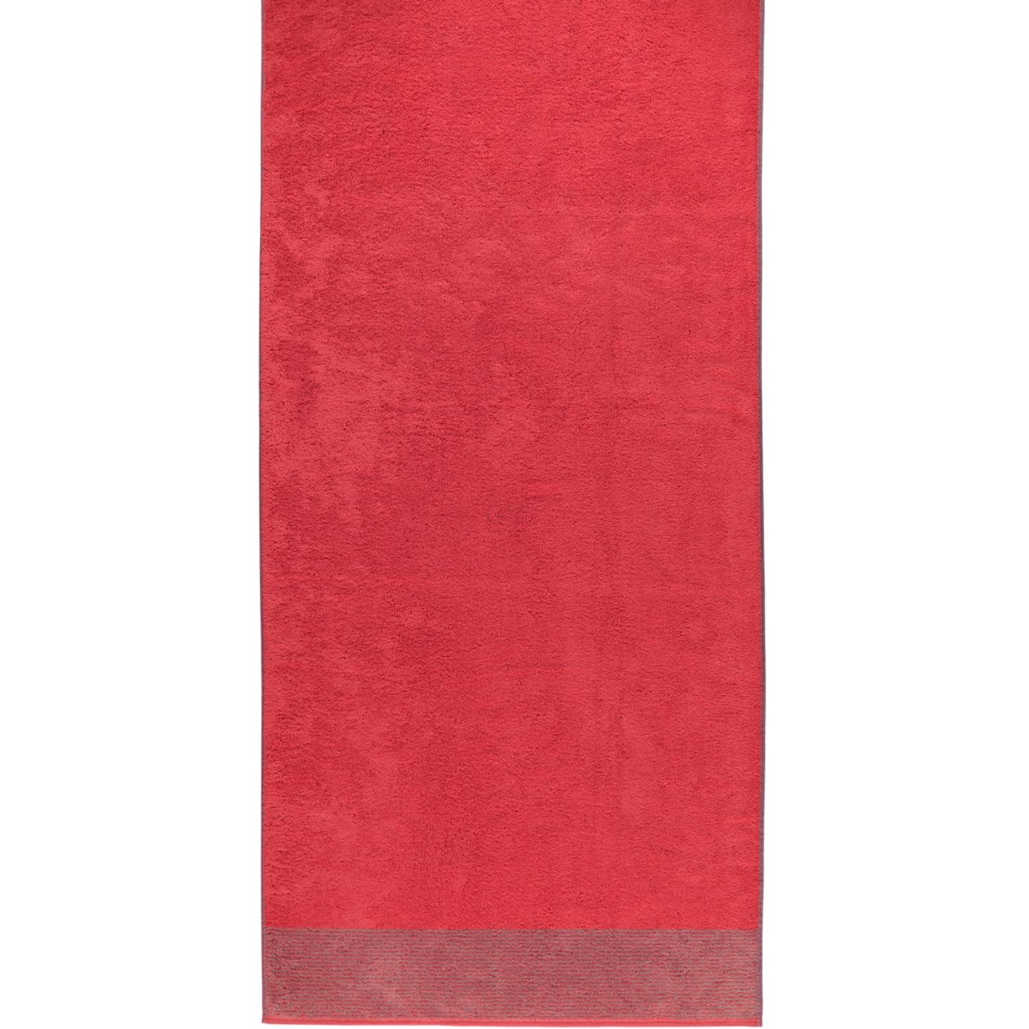 Рушник для сауни 80 х 200 см Rot Two-Tone Cawo | https://grandposuda.com.ua