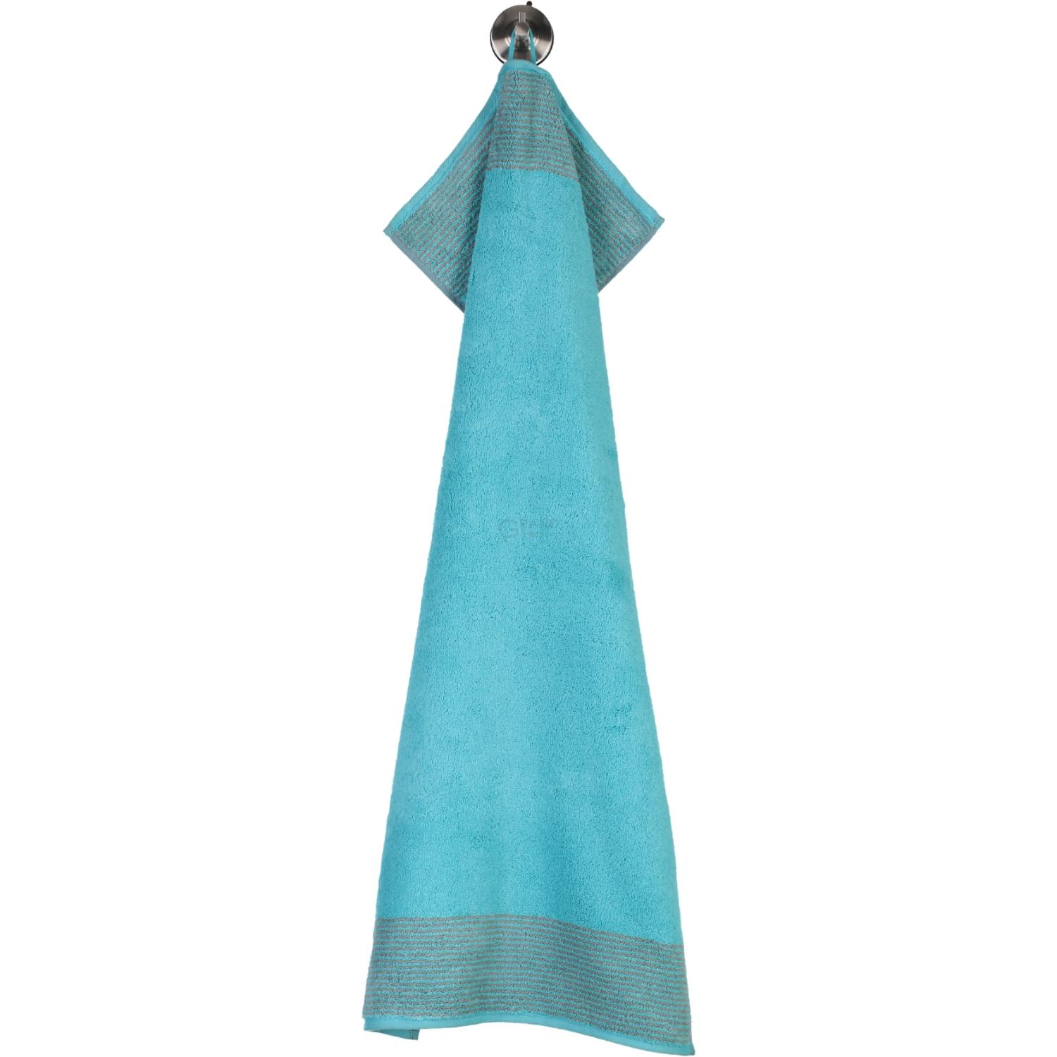 Рушник для рук 50 х 100 см Turquoise Two-Tone Cawo | https://grandposuda.com.ua