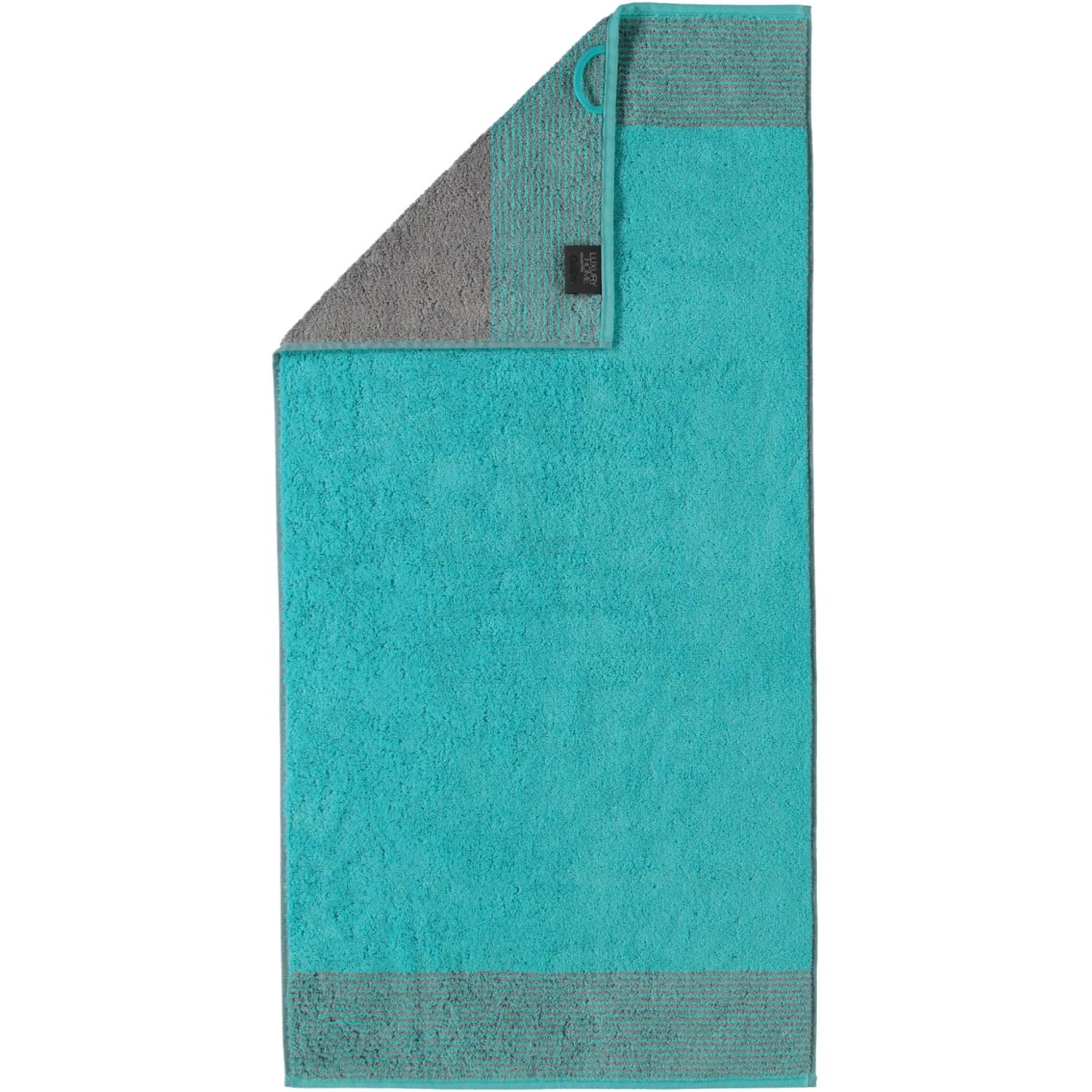 Рушник для рук 50 х 100 см Turquoise Two-Tone Cawo | https://grandposuda.com.ua