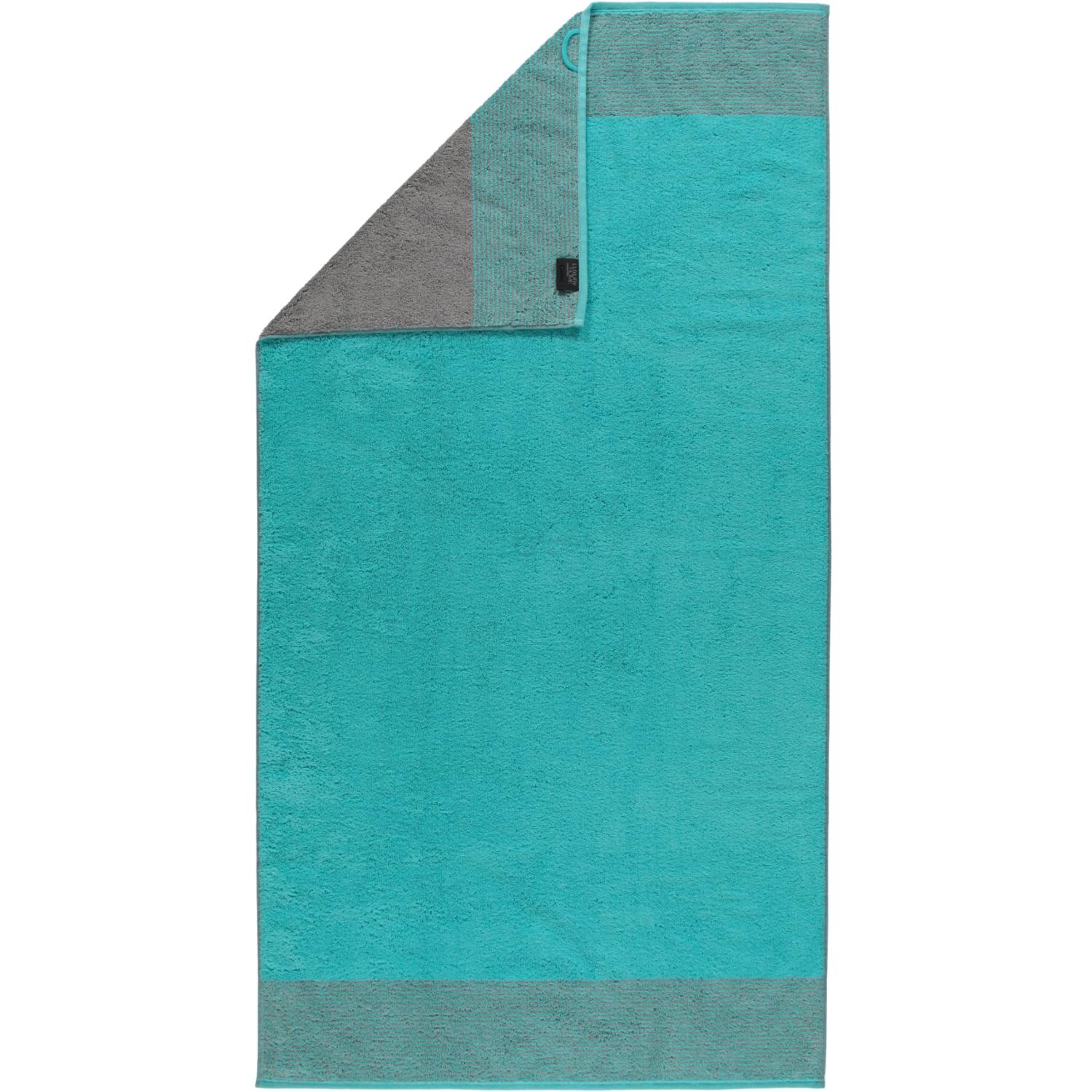Полотенце для душа 80 х 150 см Turquoise Two-Tone Cawo | https://grandposuda.com.ua