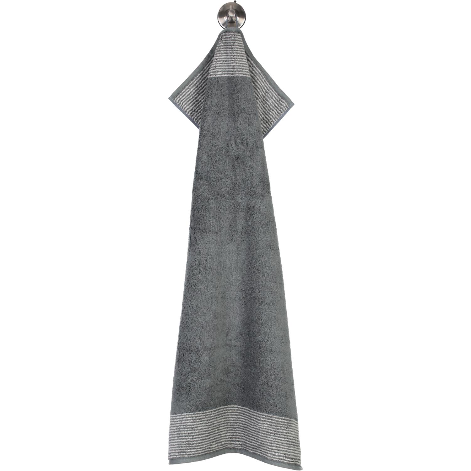 Полотенце для рук 50 х 100 см Schiefer Two-Tone Cawo | https://grandposuda.com.ua