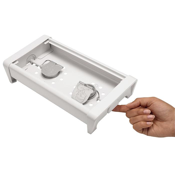 Brabantia Панель для розігріву з двома конфорками біла Classic | https://grandposuda.com.ua