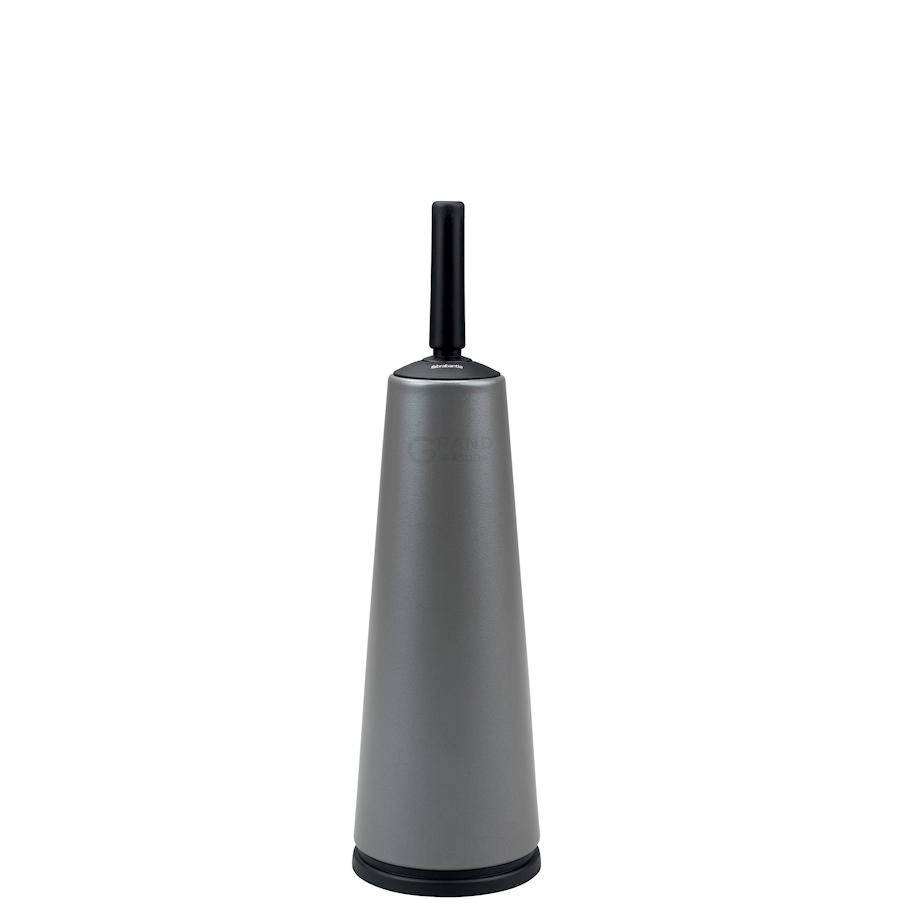 Brabantia Туалетний йоржик з тримачем платиновий Classic | https://grandposuda.com.ua